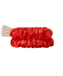 Set feiner Mini-Seiden-Scrunchies