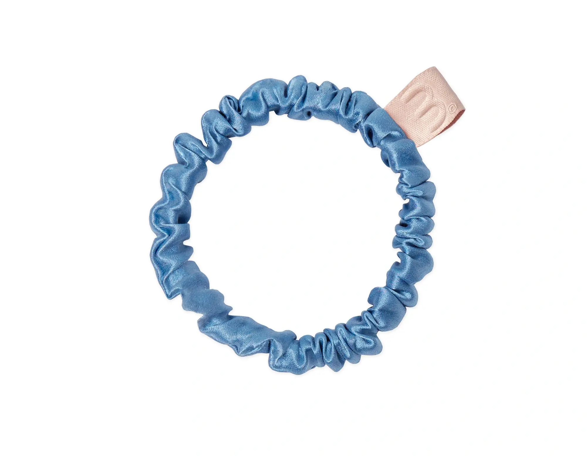 Dünner Seiden-Scrunchie