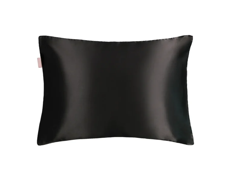 Seidenkissenbezug mit Satin
