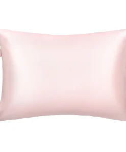 Seidenkissenbezug mit Satin