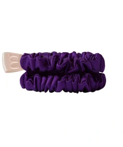 Set feiner Mini-Seiden-Scrunchies