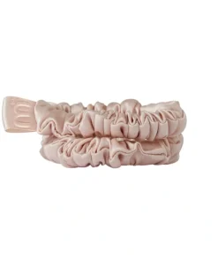 Set feiner Mini-Seiden-Scrunchies