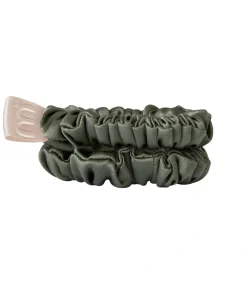 Set feiner Mini-Seiden-Scrunchies