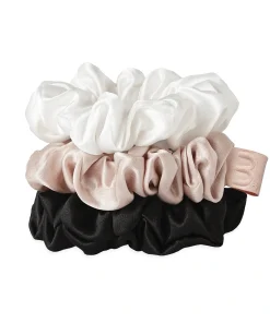 Set mittlerer Seiden-Scrunchies