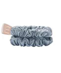 Set feiner Mini-Seiden-Scrunchies