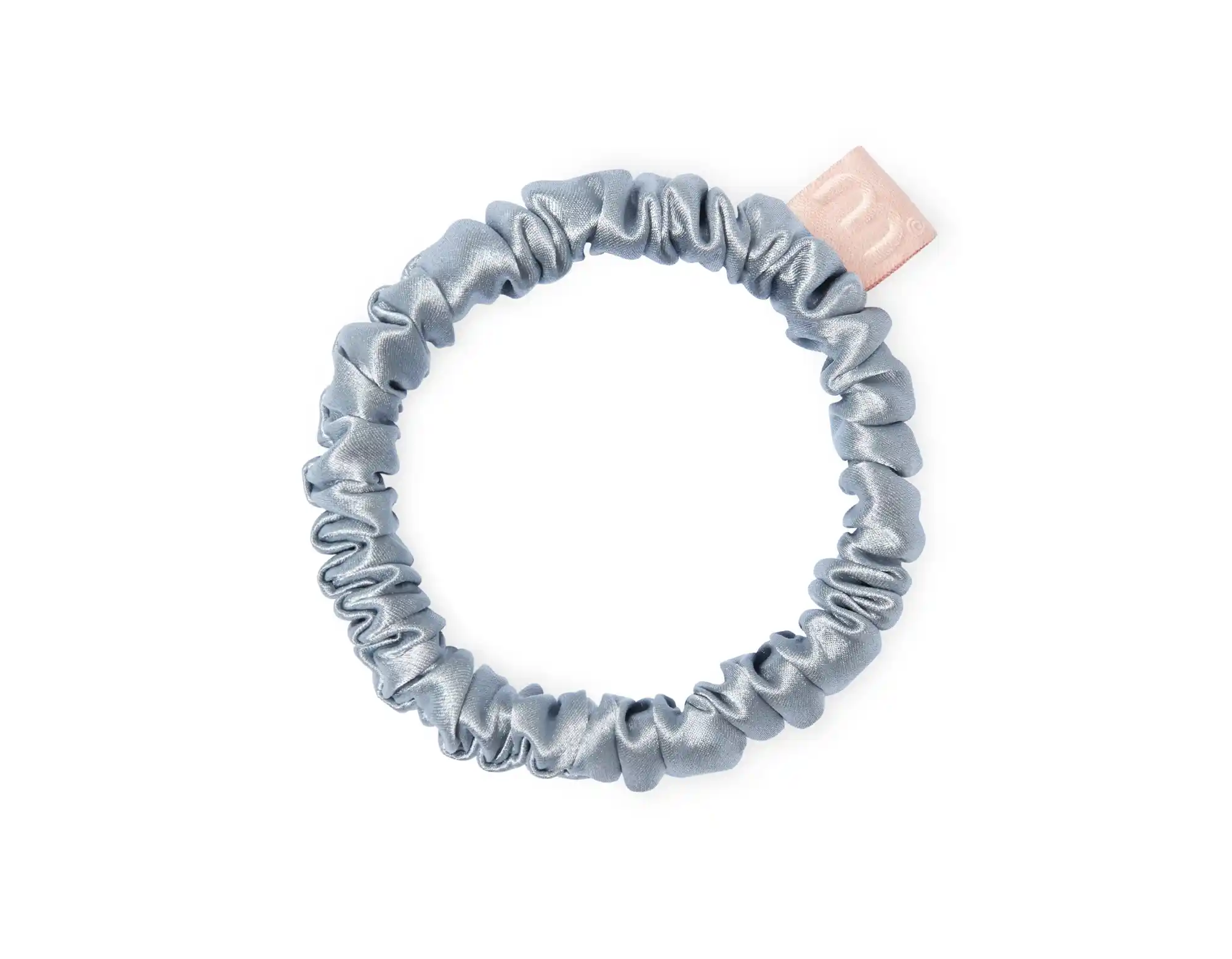Dünner Seiden-Scrunchie