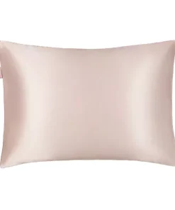 Seidenkissenbezug mit Satin