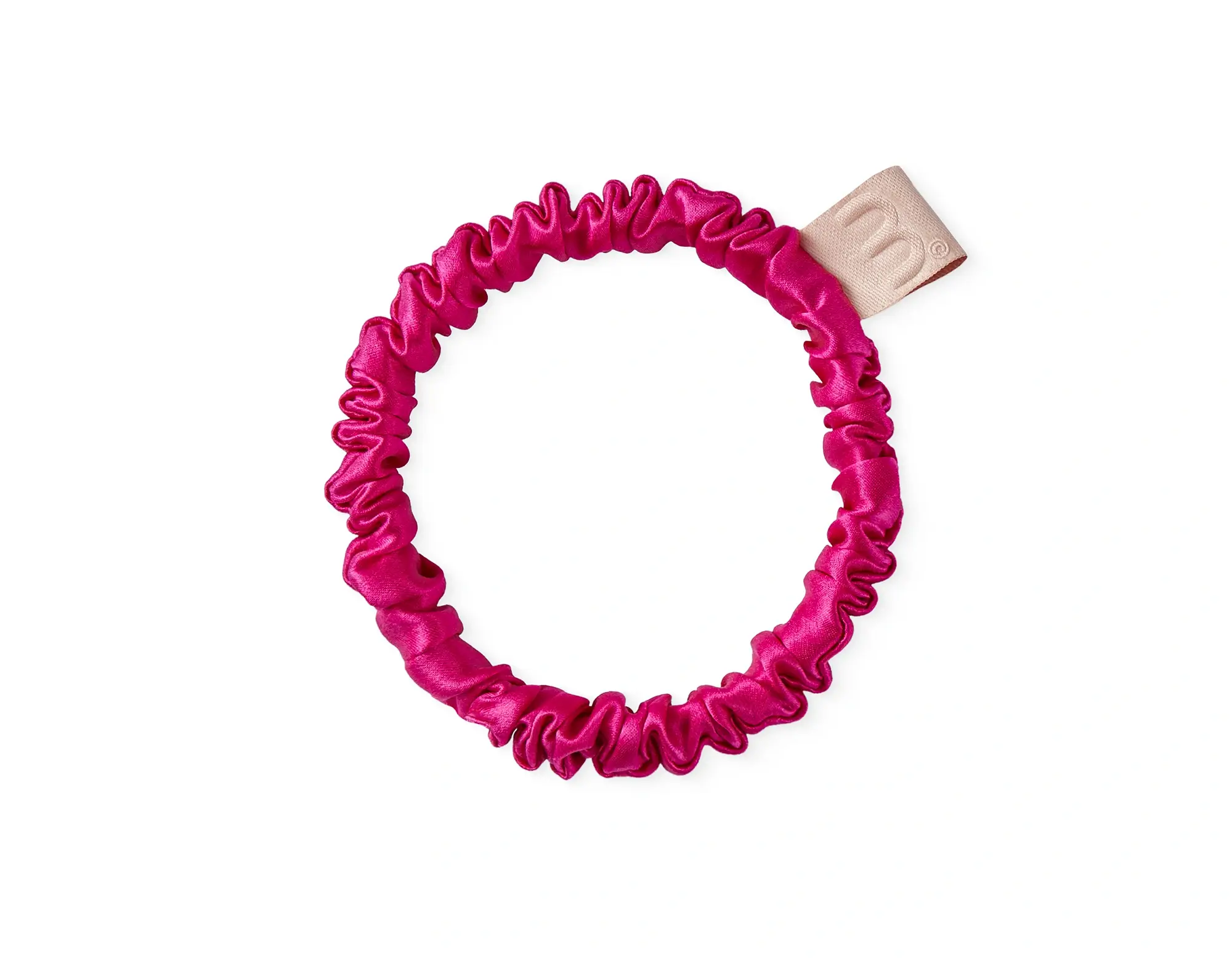Dünner Seiden-Scrunchie
