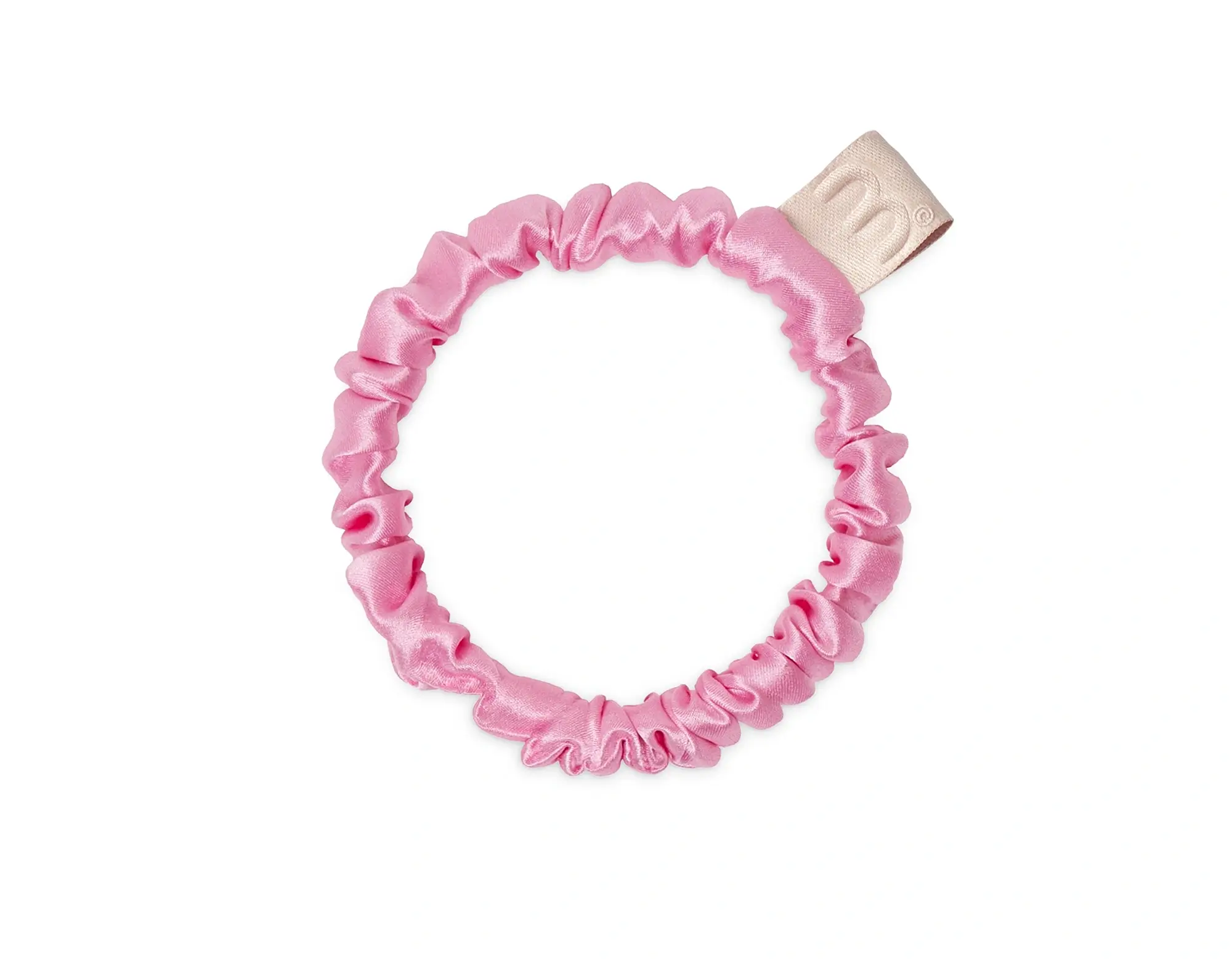 Dünner Seiden-Scrunchie