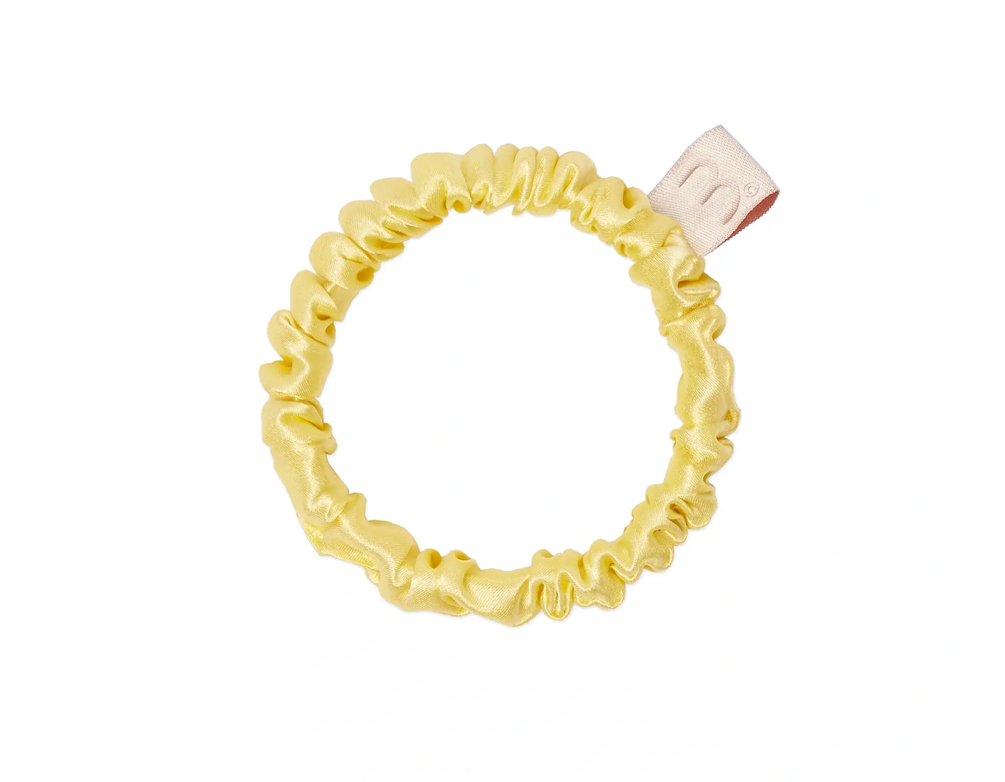 Dünner Seiden-Scrunchie
