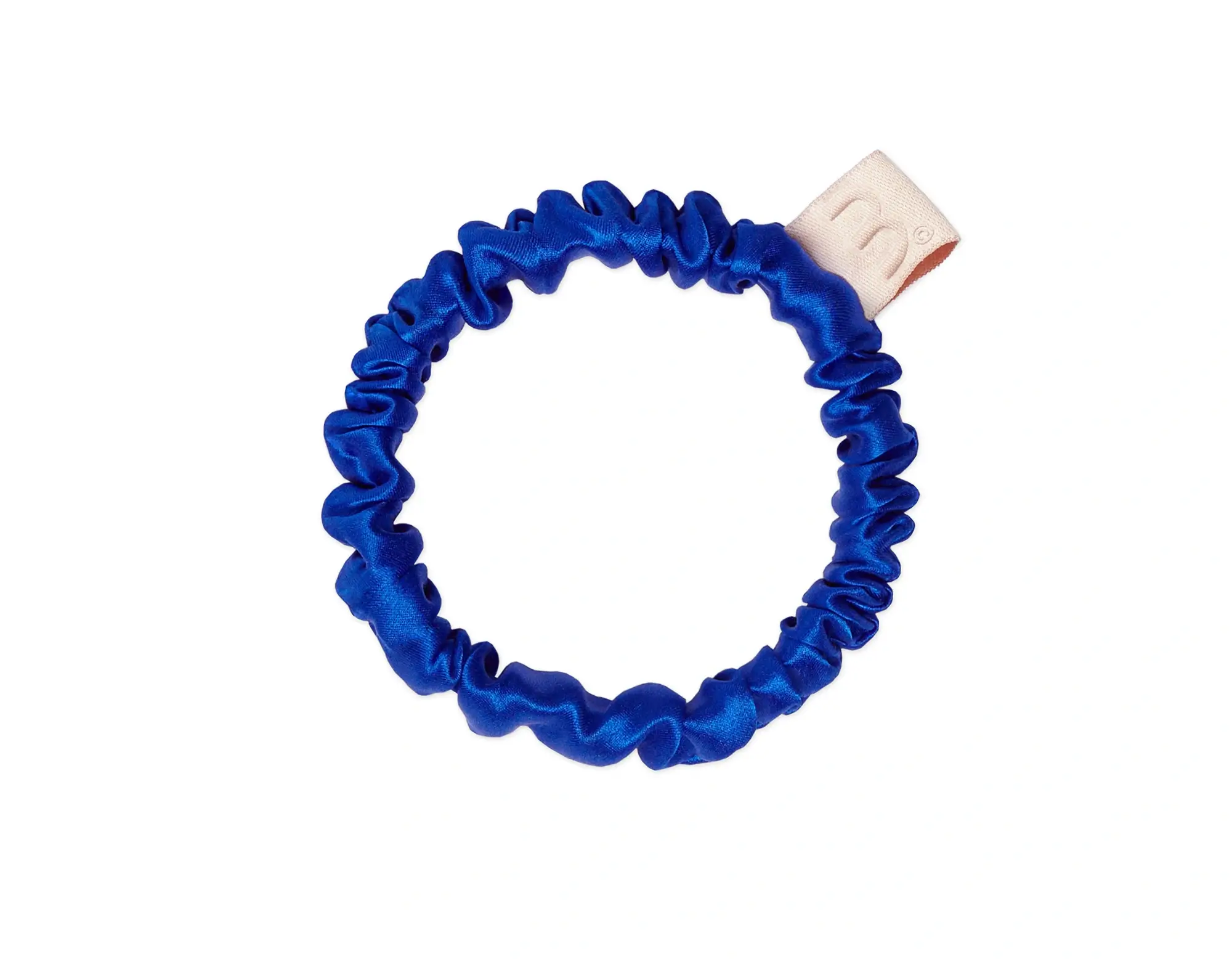 Dünner Seiden-Scrunchie